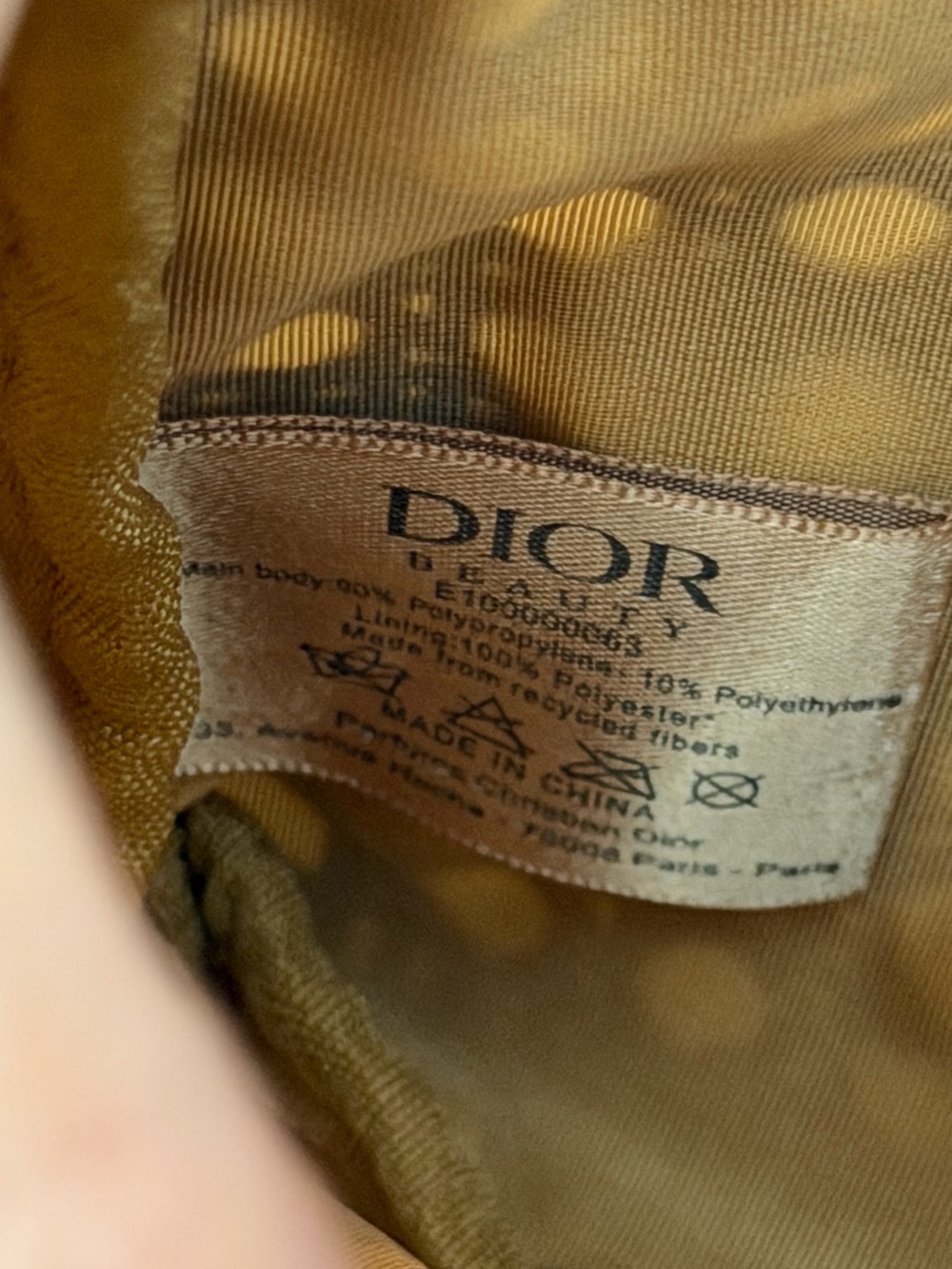 Dior 2026 GWP Woven Rattan Style Clutch Bag - Picture 5 of 7